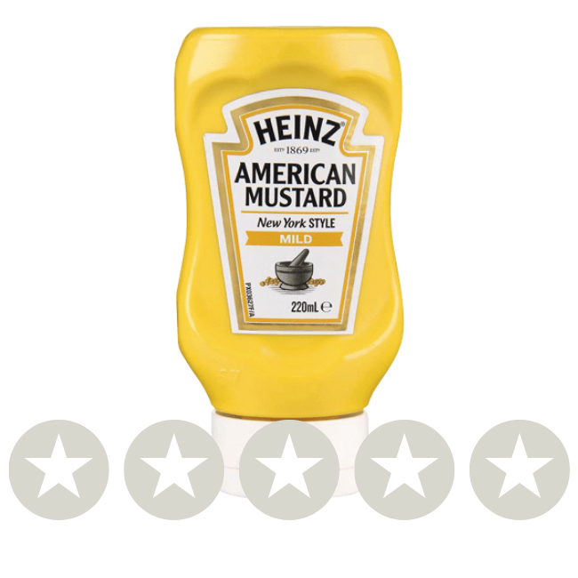 5 star heinz mustard 